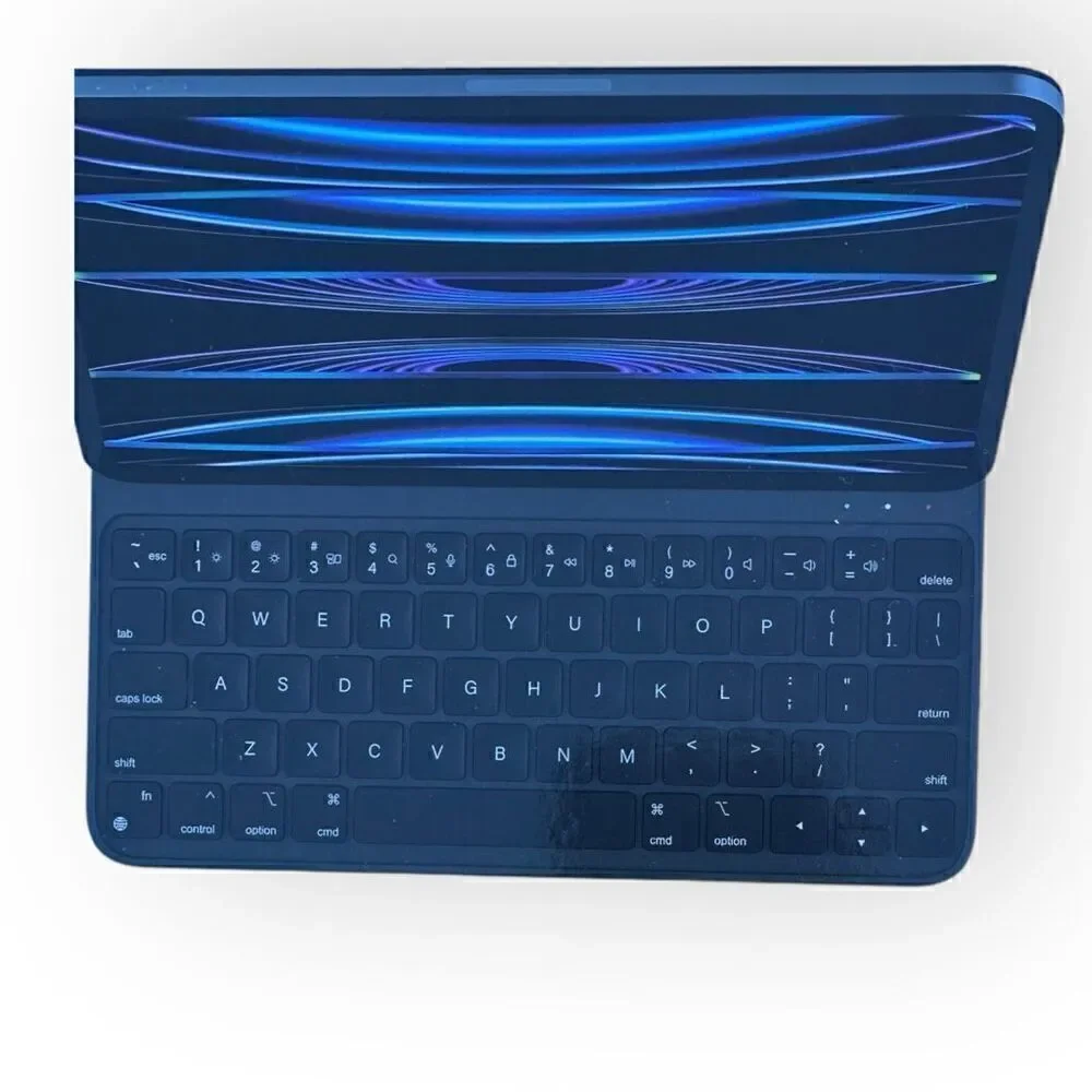 FYI-11 wireless keyboard/case deep blue fits 11inch iPad Pro 1-4 & iPad Air 4/5